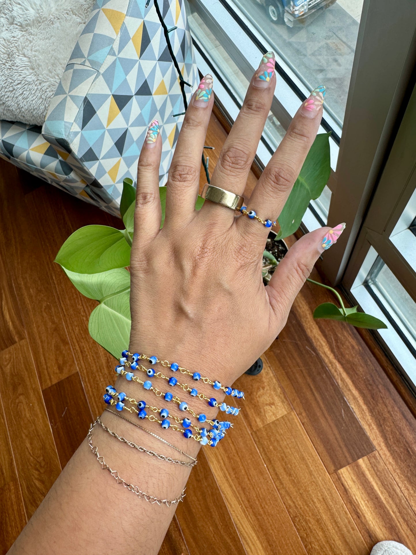 Nazar (evil eye) bracelets