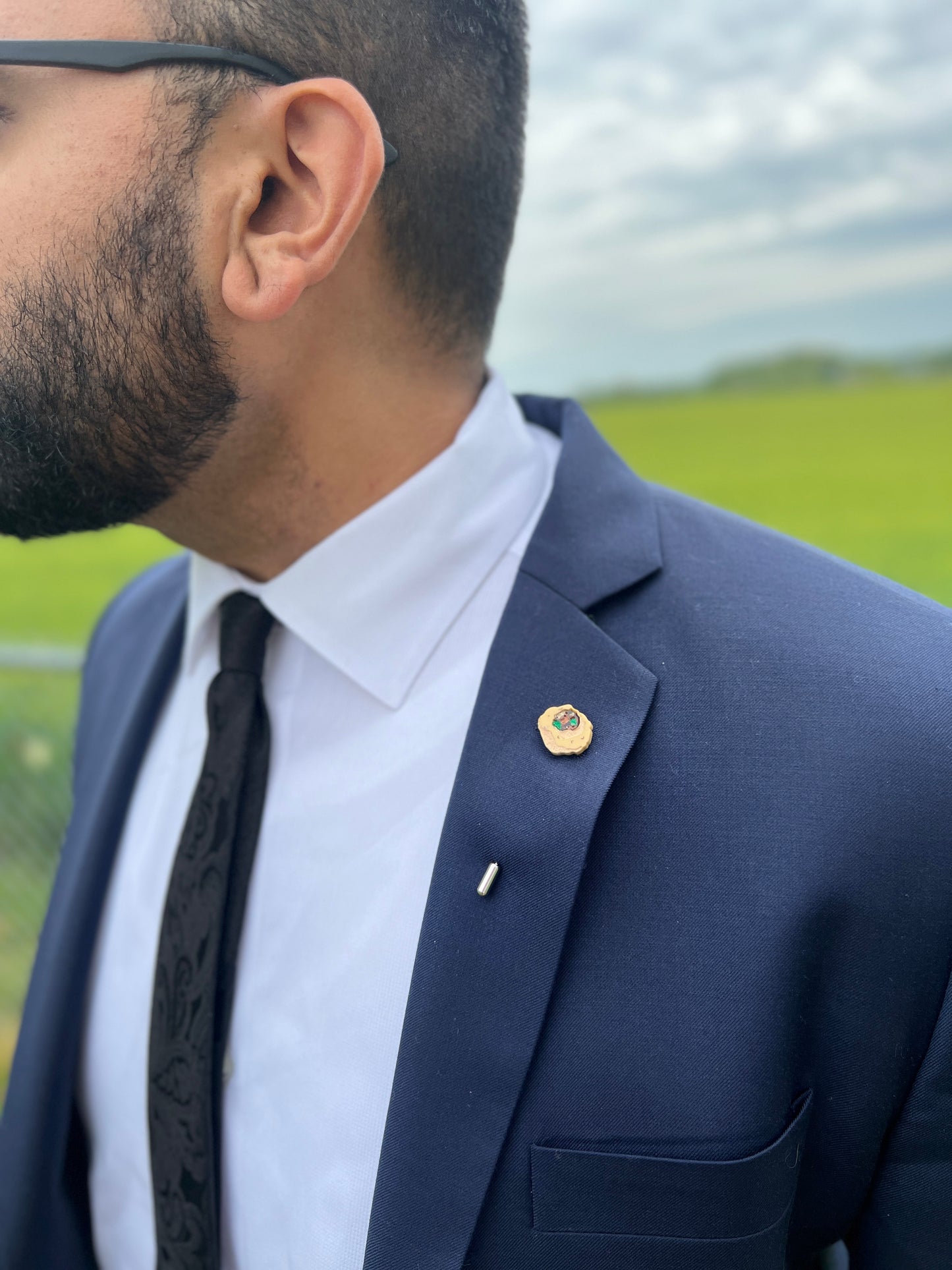 Desi Khana Lapel pins