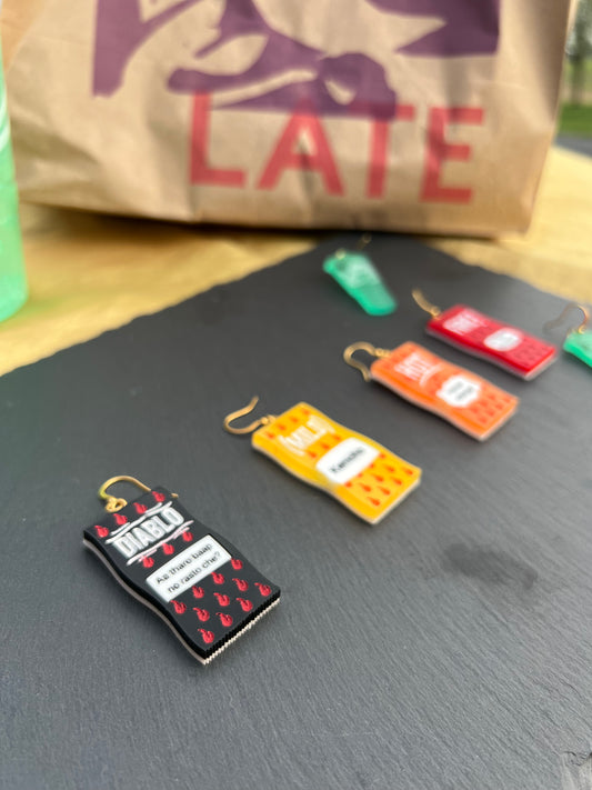 Sauce Pack earrings