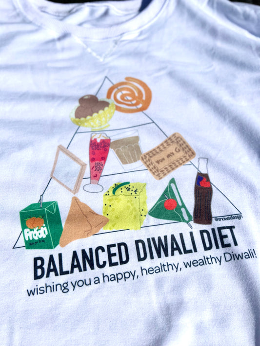 Diwali Food Pyramid Sweater