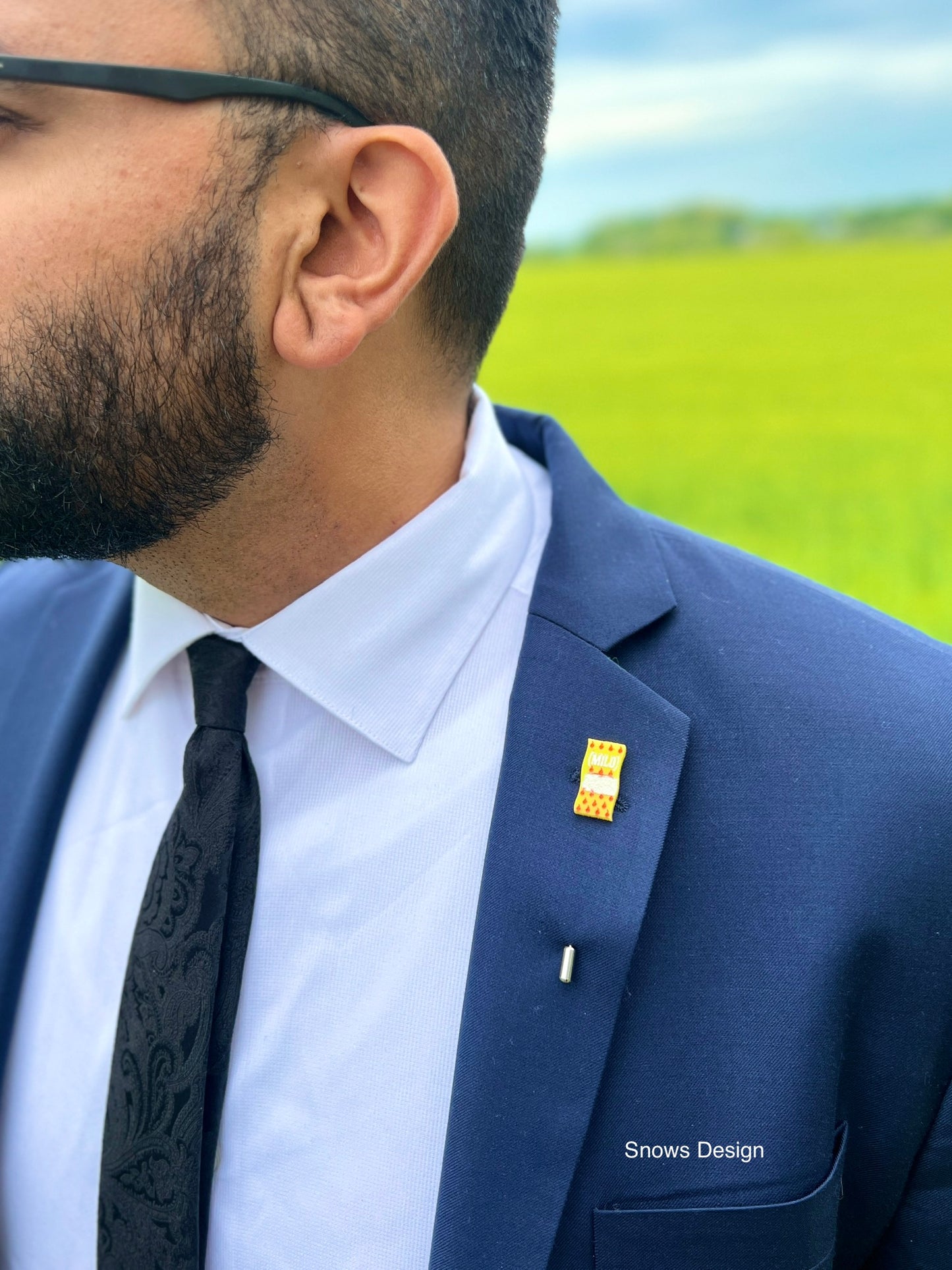 Sauce Packet Lapel Pins