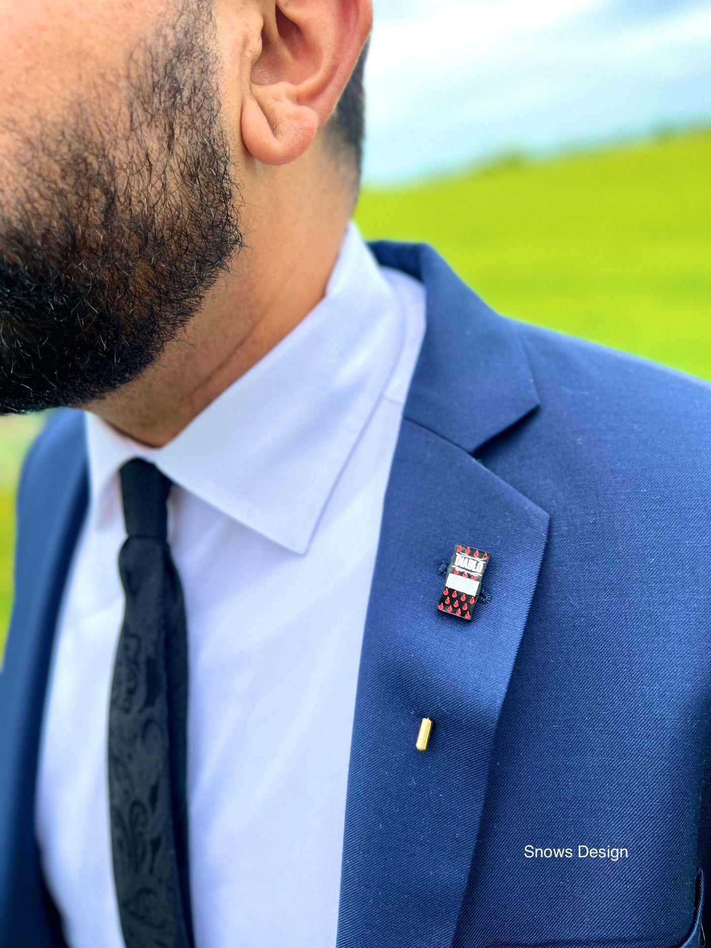 Sauce Packet Lapel Pins