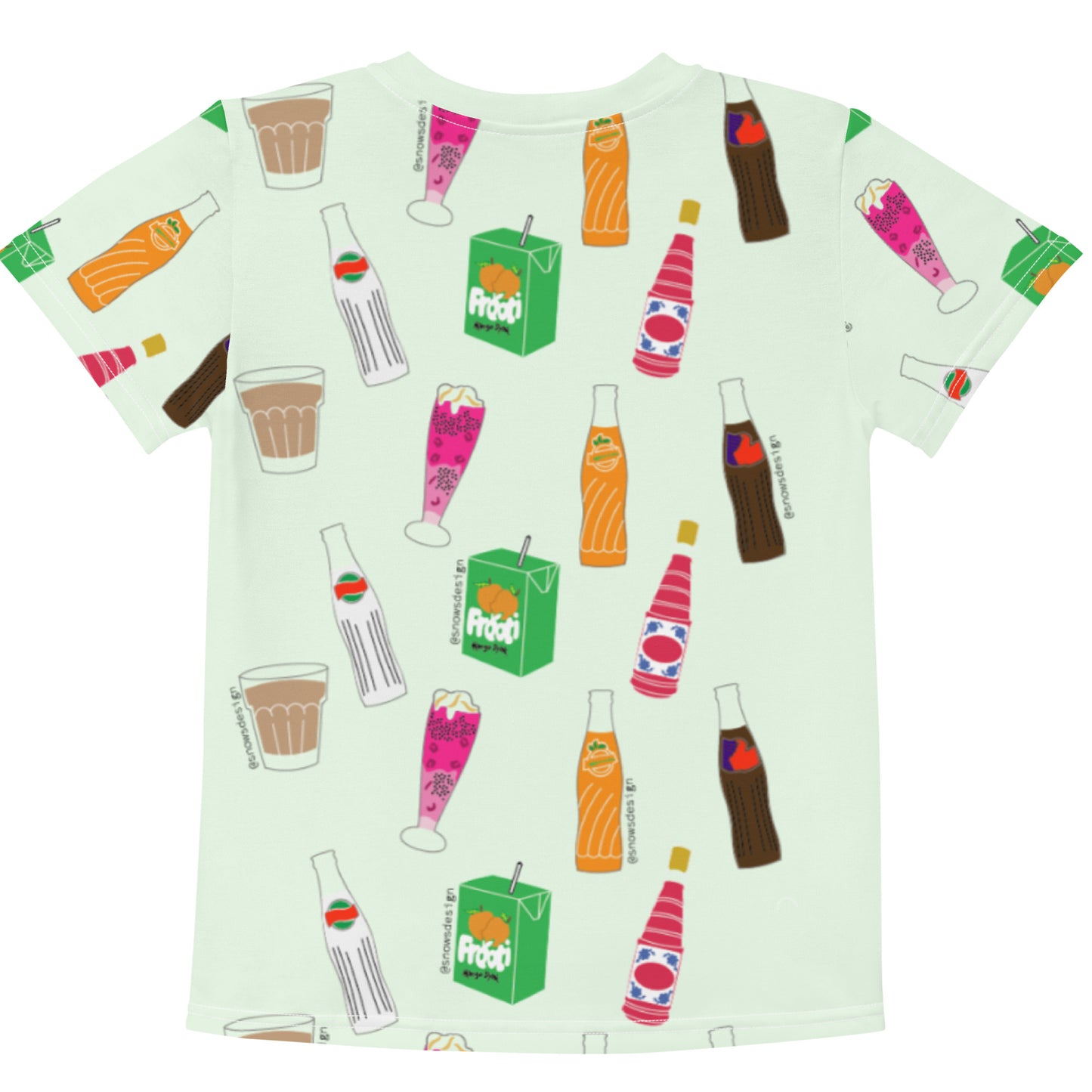 Toddler/kids Desi Khana drinks tshirt