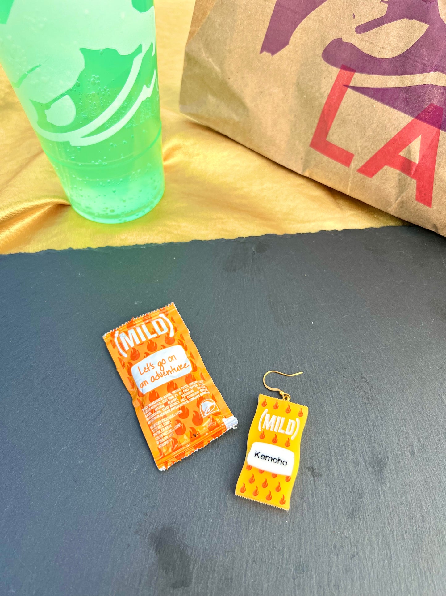 Sauce Pack earrings