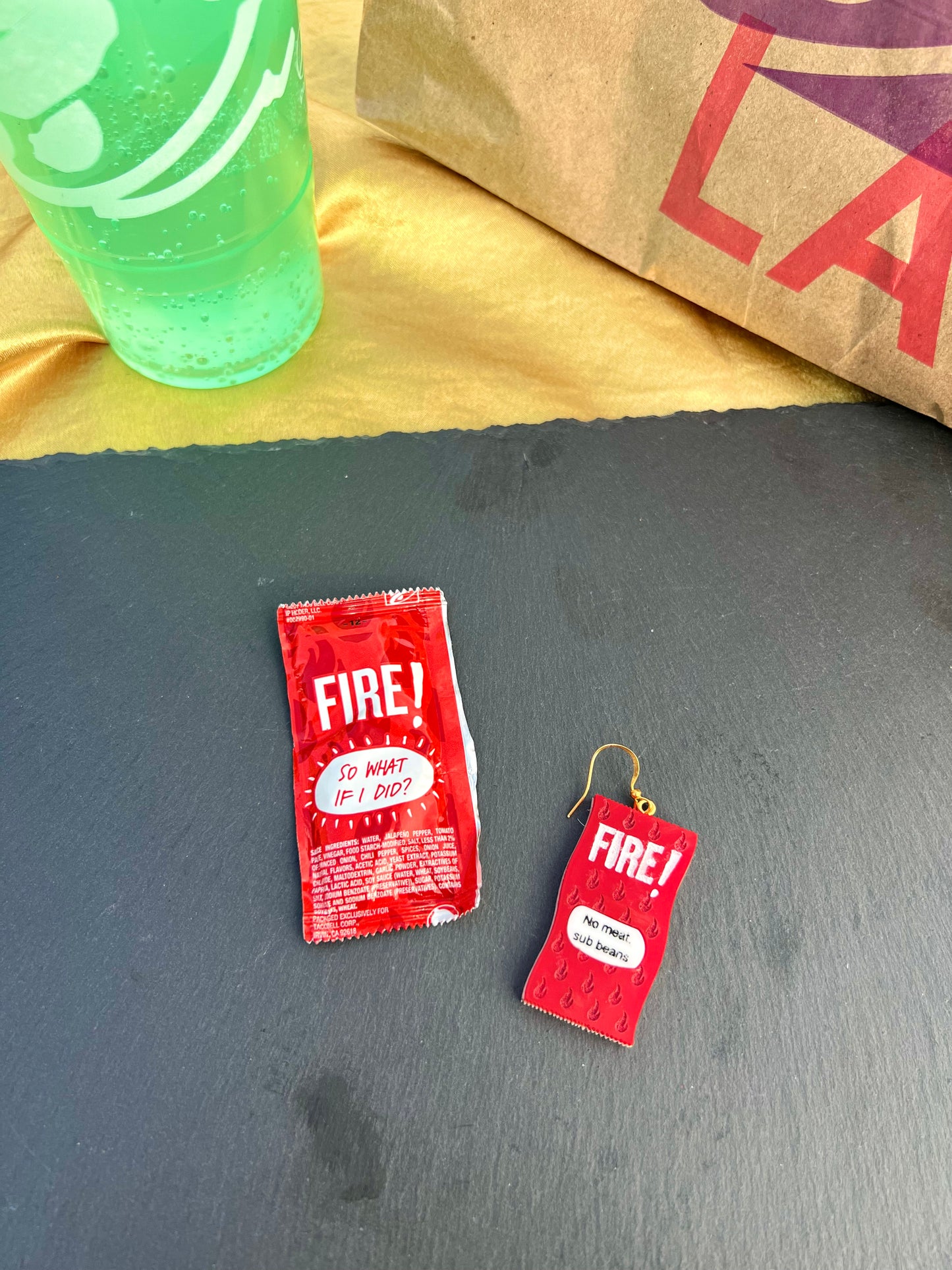 Sauce Pack earrings